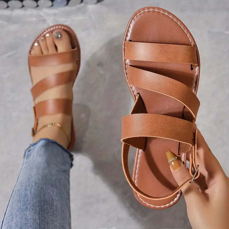 Beach Sandals Buckle Strap