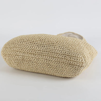 Straw Beach Bag Paris