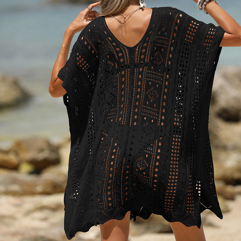 Summer Beach Dress V-Neck Sleeveless