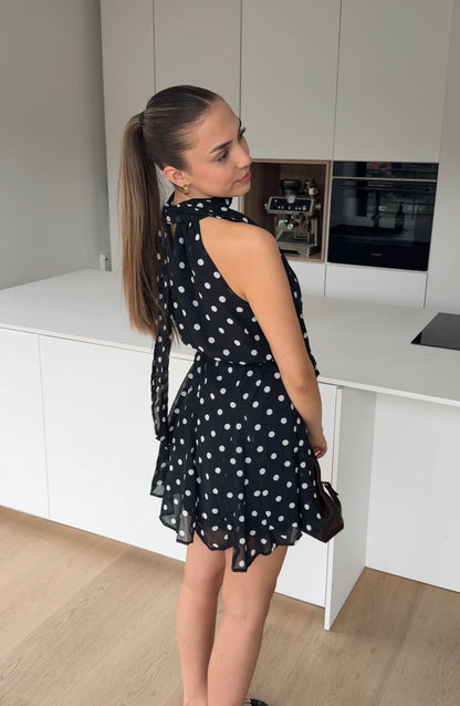 Polka Dot Mini Dress