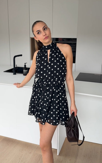 Polka Dot Mini Dress