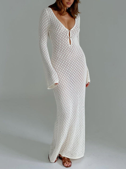 Crochet Beach Cover-Up Dress