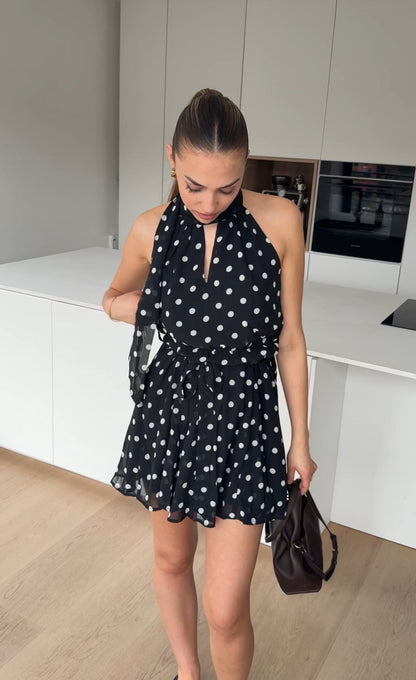 Polka Dot Mini Dress