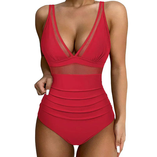 Elegant One-Piece Summer Swimwear