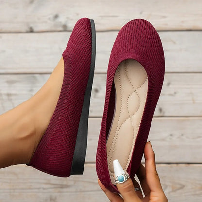 Ballet Flats Elastic Upper
