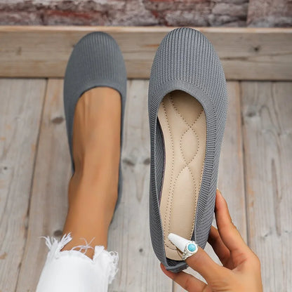 Ballet Flats Elastic Upper