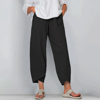 Cropped Culotte Trousers